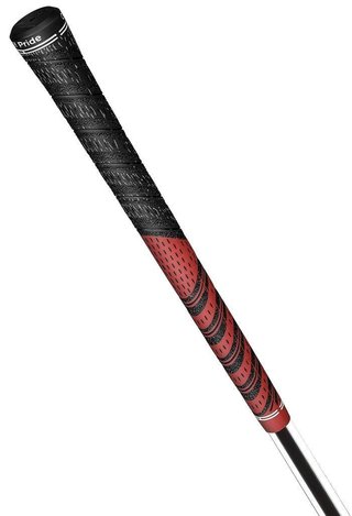 Golf Pride Decade MultiCompound Cord Grip, Standard, Red