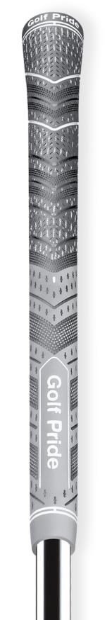 Golf Pride MultiCompound Cord Plus4 Grip, Midsize, Grey