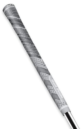 Golf Pride MultiCompound Cord Plus4 Grip, Midsize, Grey
