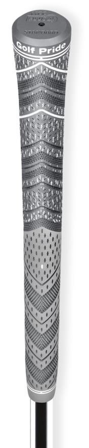 Golf Pride MultiCompound Cord Plus4 Grip, Midsize, Grey