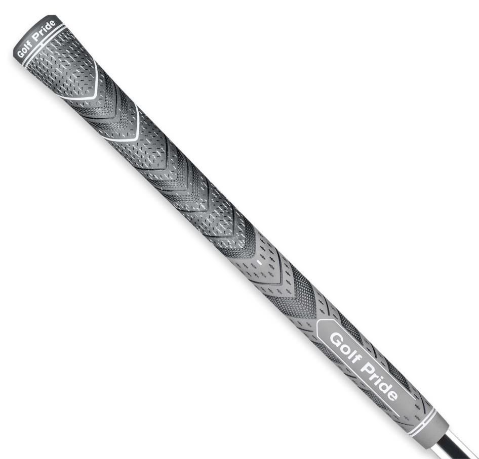 Golf Pride MultiCompound Cord Plus4 Grip, Midsize, Grey