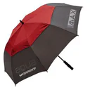 Big Max Aqua UV Umbrella 60", Charcoal/Red