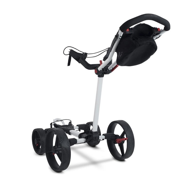 Big Max Blade Quattro manual trolley, white