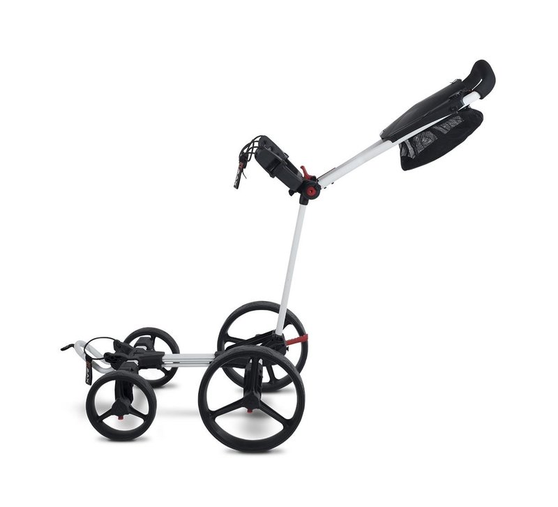 Big Max Blade Quattro manual trolley, white