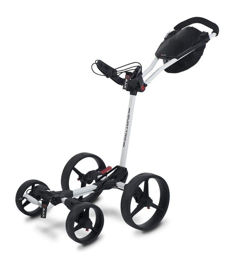 Big Max Blade Quattro manual trolley, white