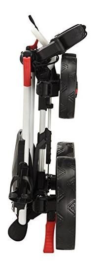 Big Max Blade Quattro manual trolley, white-red