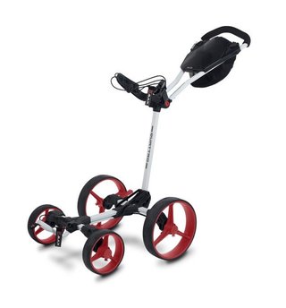 Big Max Blade Quattro manual trolley, white-red