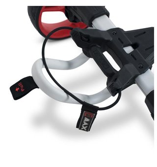 Big Max Blade Quattro manual trolley, white-red