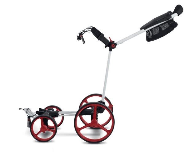 Big Max Blade Quattro manual trolley, white-red