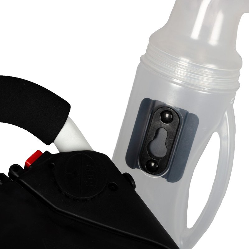 Big Max Quick Lok Sand and Seed Bottle, black