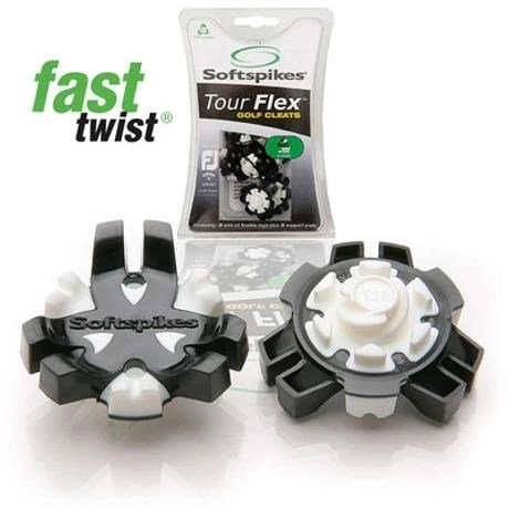 SoftSpikes Softspikes Tour Flex Golf Cleats, Fast Twist (17pc)