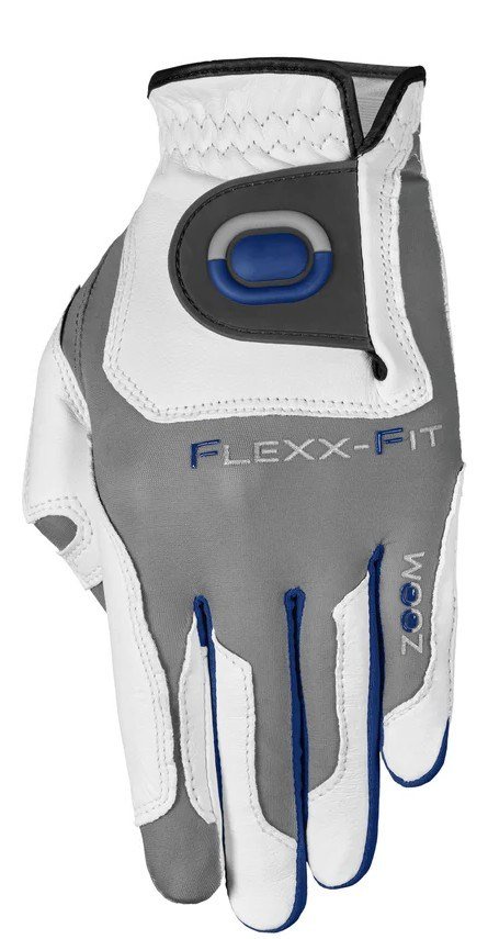 Zoom Zoom Tour ladies golf glove, white/grey