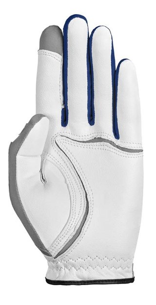 Zoom Zoom Tour ladies golf glove, white/grey