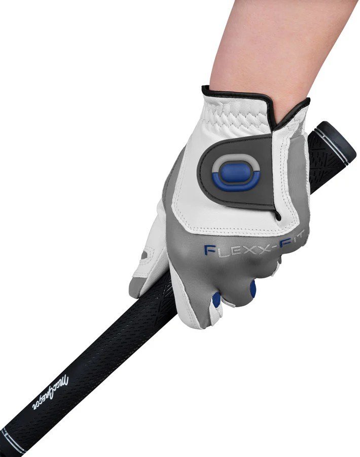 Zoom Zoom Tour ladies golf glove, white/grey