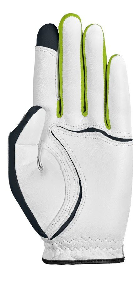 Zoom Zoom Tour ladies golf glove, white/charcoal/lime