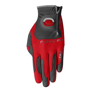 Zoom Zoom Weather mens golf glove, charcoal/red