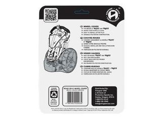 Clicgear Rovic RV1C/RV1S wheel cover, black