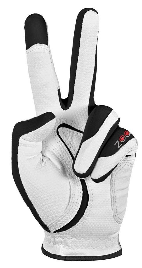 Zoom Zoom Weather ladies golf glove, white/black