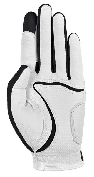 Zoom Zoom Weather mens golf glove, white/black