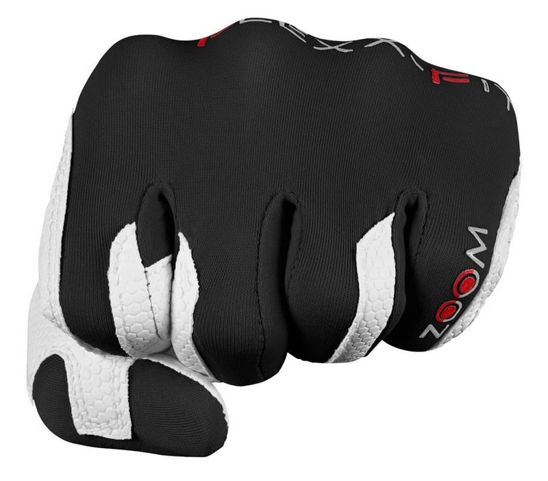 Zoom Zoom Weather mens golf glove, white/black
