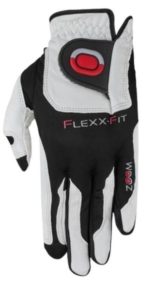 Zoom Zoom Tour ladies golf glove, white/black