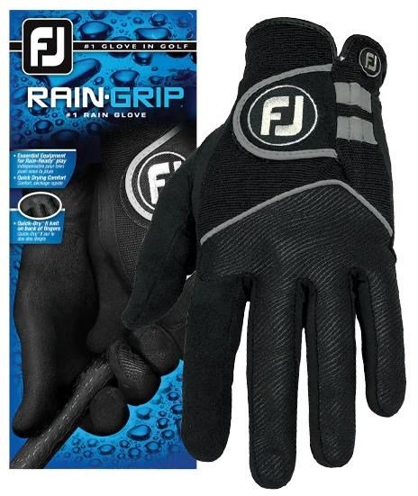 Footjoy RainGrip mens golf glove, black