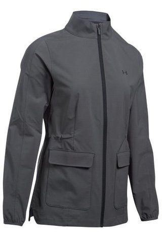 Under Armour Storm WindStrike women's jacket, gray/black
