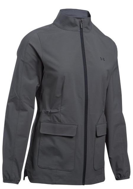 Under Armour Storm WindStrike women's jacket, gray/black