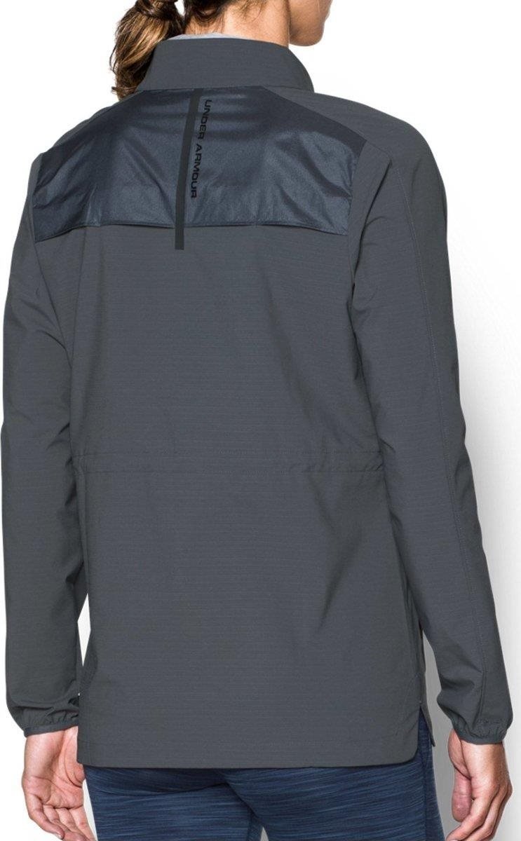 Under Armour Storm WindStrike women's jacket, gray/black