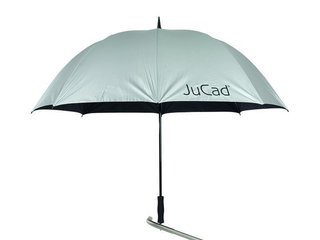 JuCad golf umbrella 68" with pin, silver