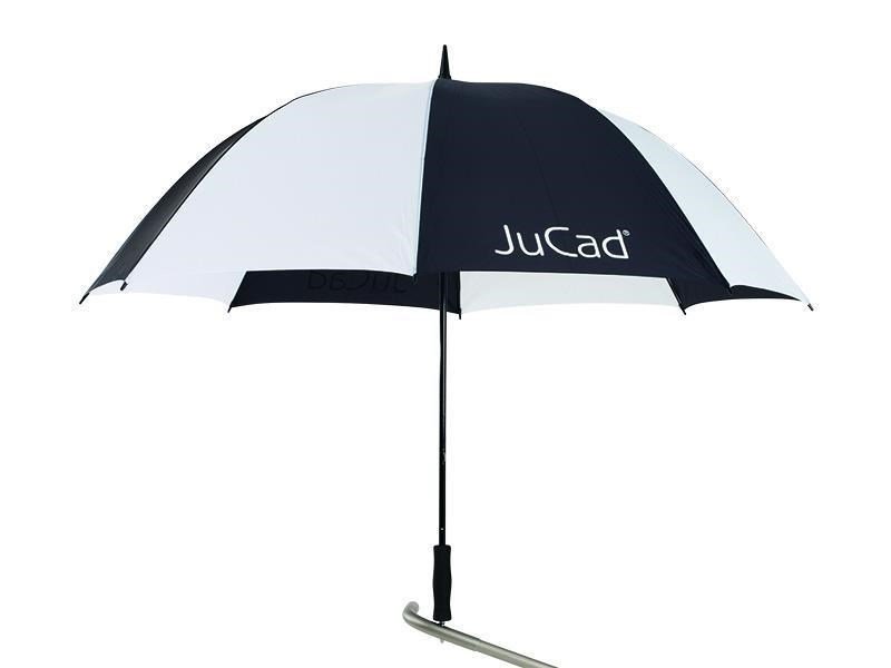 JuCad golf umbrella 68" with pin, black/white
