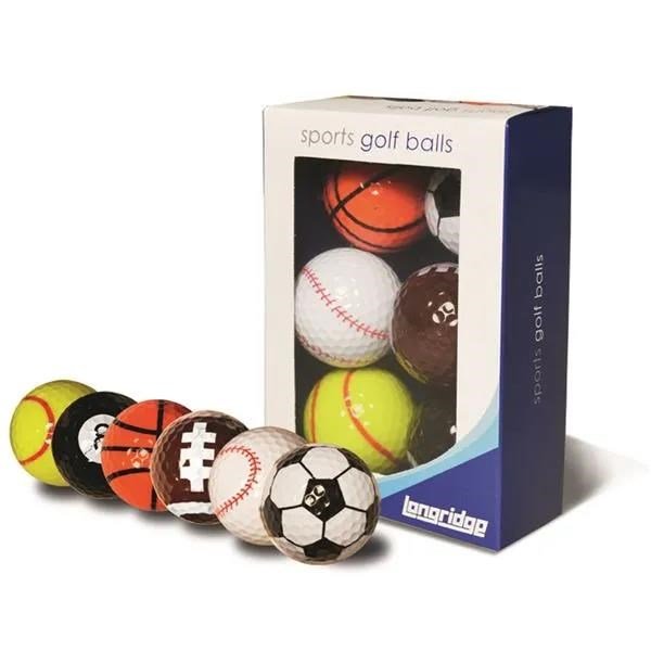 Longridge Sports golf balls, mix of colors