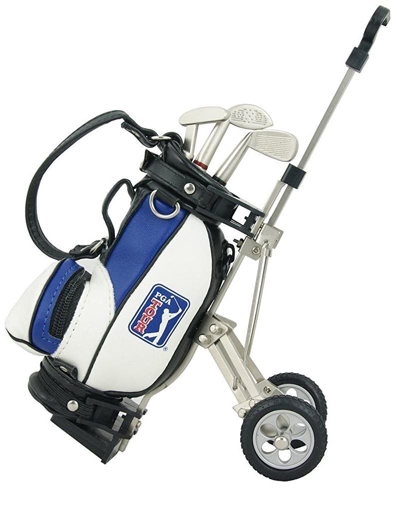 PGA Tour Desktop Golf Bag and Pen Set