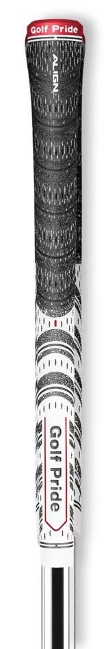 Golf Pride MCC Align Grip, Standard, White/Red/Black