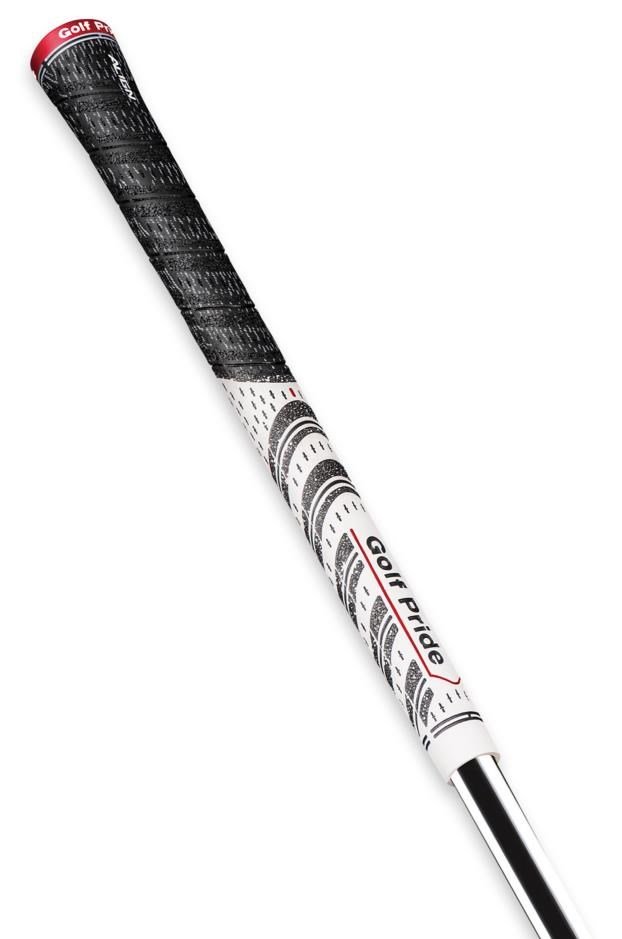 Golf Pride MCC Align Grip, Standard, White/Red/Black