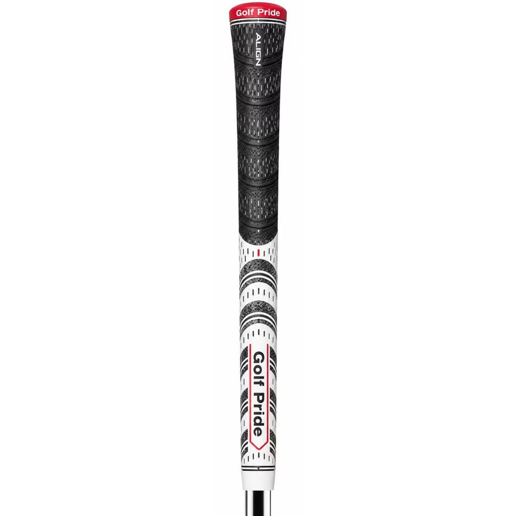 Golf Pride MCC Align Grip, Standard, White/Red/Black