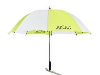JuCad golf umbrella 68" with pin, white/green