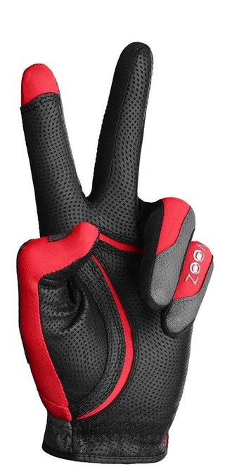 Zoom Zoom Aqua Control mens golf glove, red