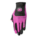 Zoom Aqua Control ladies golf glove, charcoal/fuchsia