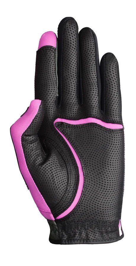 Zoom Zoom Aqua Control ladies golf glove, charcoal/fuchsia