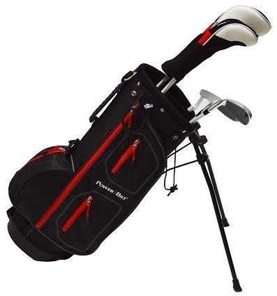 PowerBilt TPX junior golf set, steel/graphite