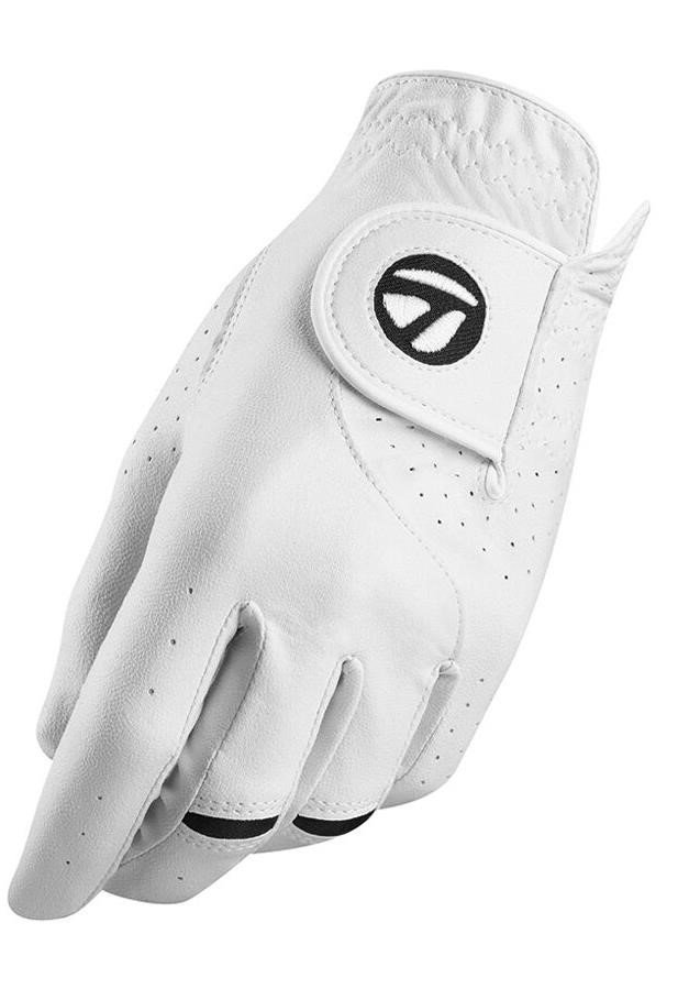 TaylorMade Stratus Tech mens golf glove, white