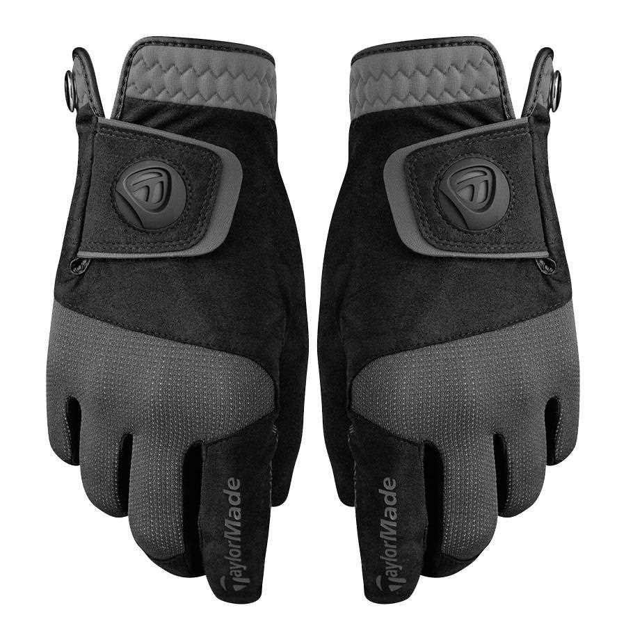 TaylorMade Rain Control mens glove (1 Pair), black