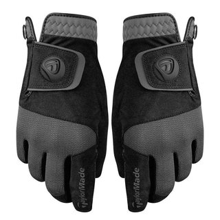 TaylorMade Rain Control mens glove (1 Pair), black