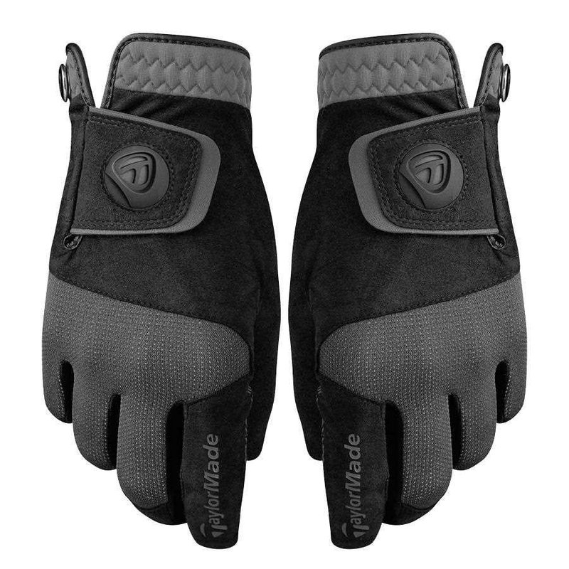 TaylorMade Rain Control mens glove (1 Pair), black