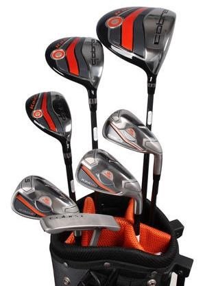 Cobra King JR junior golf set, graphite