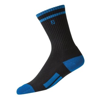 FootJoy ProDry Crew junior socks, black