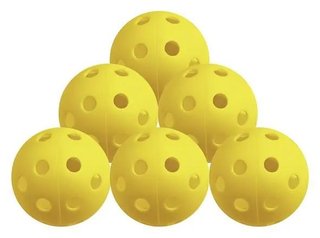 Longridge Airflow Practice golf balls, yellow
