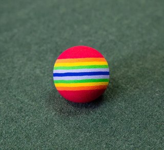 Longridge Multi-Coloured Foam golf balls