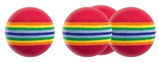 Longridge Multi-Coloured Foam golf balls